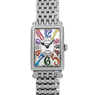フランクミュラー ロングアイランド カラードリーム 902QZ COL DRM シルバー レディース 時計 【中古】【wristwatch】