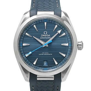 オメガ シーマスター アクアテラ コーアクシャル マスタークロノメーター 220.12.41.21.03.002 ブルー メンズ 時計 【中古】【wristwatch】