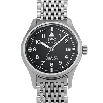 IWC パイロットウォッチ マーク XV IW325302 ブラック メンズ 時計 【中古】【wristwatch】