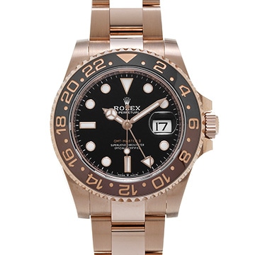 ロレックス GMTマスターII 126715CHNR ブラック メンズ 時計 【中古】【wristwatch】