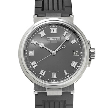 ブレゲ マリーン 5517 5517TI/G2/5ZU スレートグレー メンズ 時計 【中古】【wristwatch】
