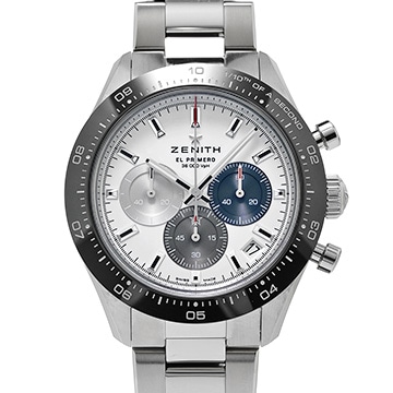 ゼニス クロノマスター スポーツ エル・プリメロ 03.3100.3600/69.M3100 ホワイトマット メンズ 時計 【中古】【wristwatch】