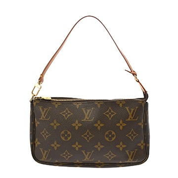 ルイ ヴィトン モノグラム ポシェット アクセソワール ブラウン M51980 モノグラムキャンバス レディース 【中古】【bag】
