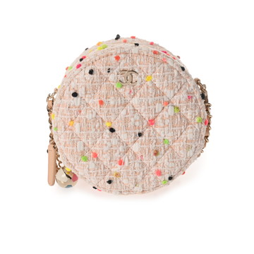 シャネル チェーンクラッチ マルチカラー ツイード レディース バッグ 【中古】【bag】