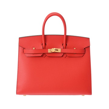 エルメス バーキン 25 セリエ ルージュクー ヴォーマダム レディース バッグ 【新品】【bag】