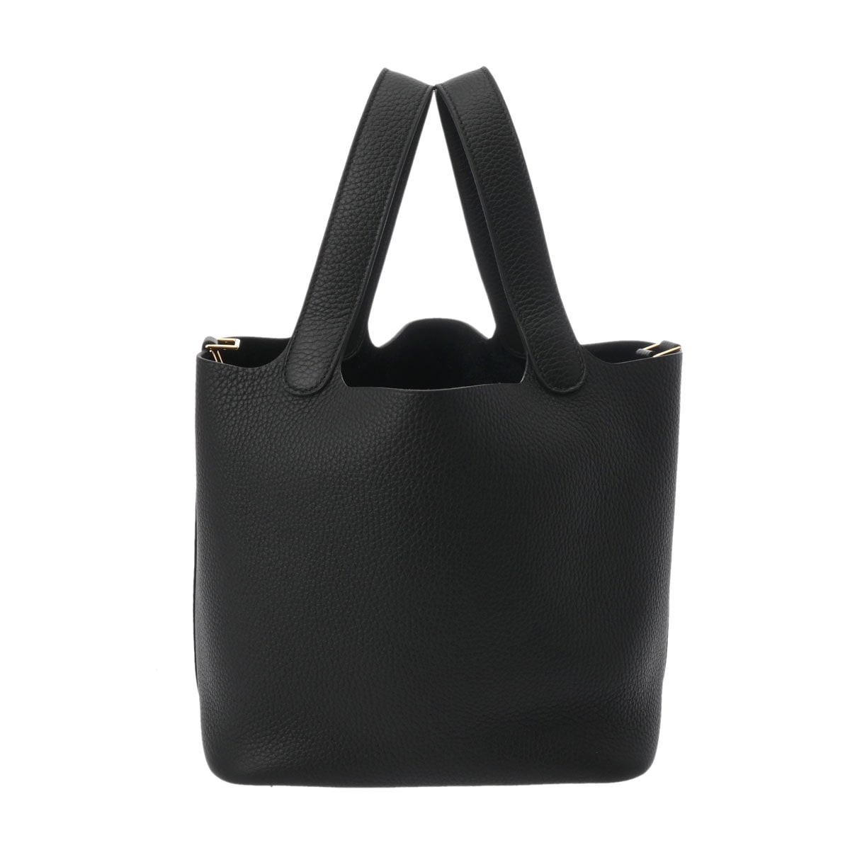エルメス ピコタン ロック MM ブラック/ゴールド金具 トリヨンクレマンス レディース バッグ 【新品】【bag】
