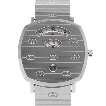 グッチ グリップ YA157401 ホワイト メンズ 時計 【中古】【wristwatch】