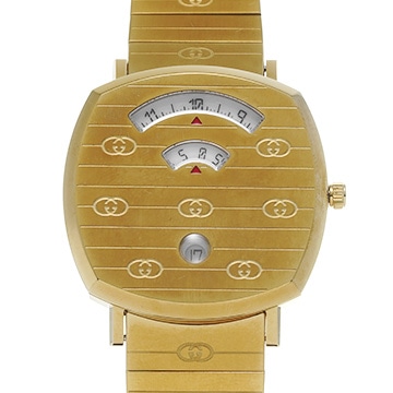 グッチ グリップ YA157403 ホワイト ユニセックス 時計 【中古】【wristwatch】