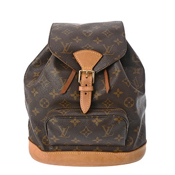 ルイ ヴィトン モノグラム モンスリ MM ブラウン M51136 モノグラムキャンバス レディース バッグ 【中古】【bag】