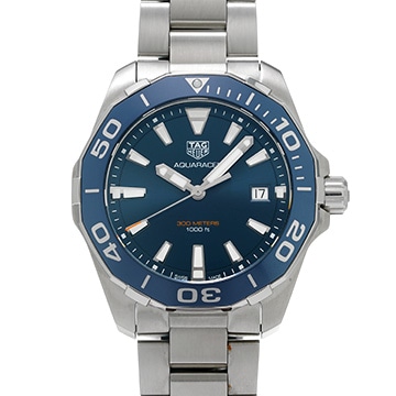 タグ ホイヤー アクアレーサー クォーツ WAY111C.BA0928 ブルー メンズ 時計 【中古】【wristwatch】