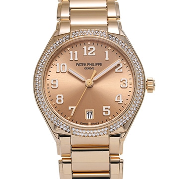 パテック フィリップ トゥエンティ-4 オートマティック 7300/1200R-011 ゴールド レディース 時計 【中古】【wristwatch】