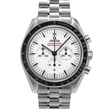 オメガ スピードマスター ムーンウォッチ プロフェッショナル  コーアクシャル マスタークロノメーター 310.30.42.50.04.001 ホワイト メンズ 時計 【新品】【wristwatch】