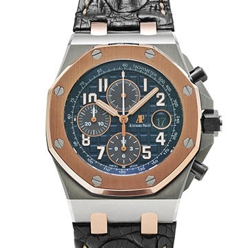 オーデマ ピゲ ロイヤルオーク オフショア クロノグラフ 26471SR.OO.D101CR.01 ブルー/グレー メンズ 時計 【中古】【wristwatch】