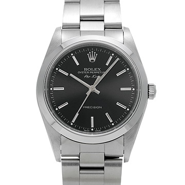 ロレックス エアキング 14000 ブラック メンズ 時計 【中古】【wristwatch】