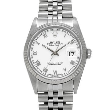 ロレックス デイトジャスト 16234 ホワイト メンズ 時計 【中古】【wristwatch】