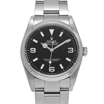 ロレックス エクスプローラー 114270 ブラック メンズ 時計 【中古】【wristwatch】
