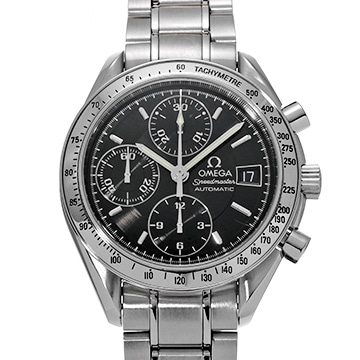 オメガ スピードマスター デイト 3513.50 ブラック メンズ 時計 【中古】【wristwatch】