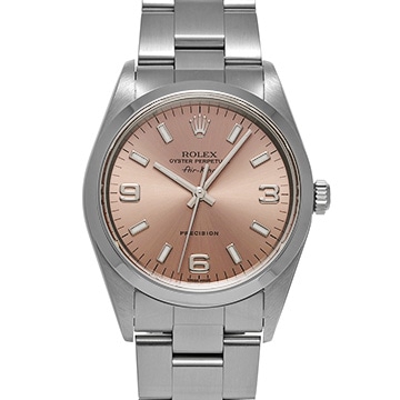 ロレックス エアキング 14000M ピンク メンズ 時計 【中古】【wristwatch】
