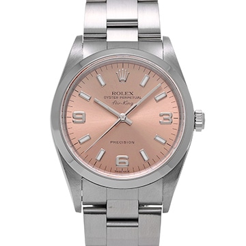 ロレックス エアキング 14000M ピンク メンズ 時計 【中古】【wristwatch】