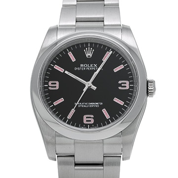 ロレックス オイスターパーペチュアル 36 116000 ブラック メンズ 時計 【中古】【wristwatch】