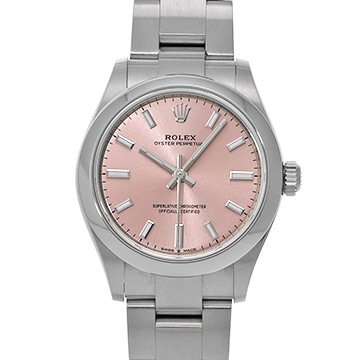 ロレックス オイスターパーペチュアル 31 277200 ピンク ユニセックス 時計 【中古】【wristwatch】