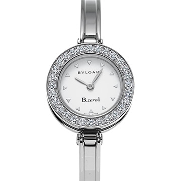 ブルガリ ビーゼロワン BZ22S ホワイト レディース 時計 【中古】【wristwatch】