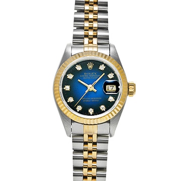 ロレックス デイトジャスト 69173G グレーコンピュータ/ダイヤモンド レディース 時計 【中古】【wristwatch】