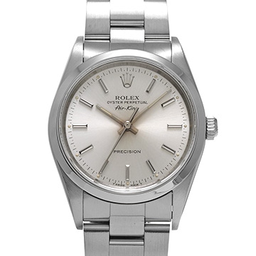 ロレックス エアキング 14000 シルバー メンズ 時計 【中古】【wristwatch】