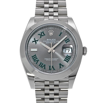 ロレックス デイトジャスト 41 126300 スレート メンズ 時計 【中古】【wristwatch】