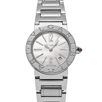 ブルガリ ブルガリブルガリ BBL26WSSD ホワイトシェル レディース 時計 【中古】【wristwatch】