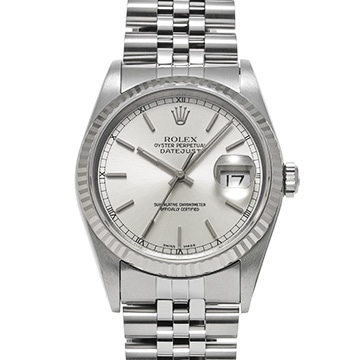 ロレックス デイトジャスト 16234 シルバー メンズ 時計 【中古】【wristwatch】