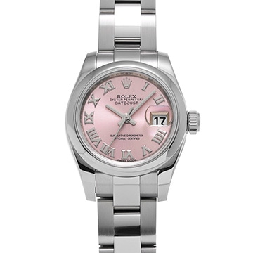 ロレックス レディ デイトジャスト 26 179160 ピンク レディース 時計 【中古】【wristwatch】