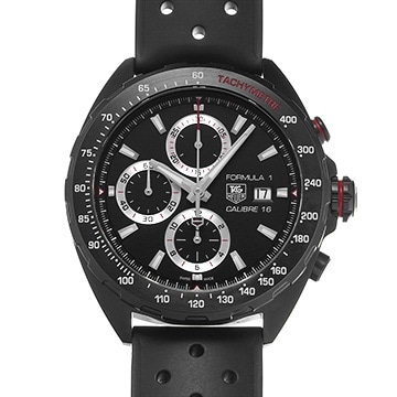 タグ ホイヤー フォーミュラ1 キャリバー16 クロノグラフ CAZ2011.FT8024 ブラック メンズ 時計 【中古】【wristwatch】