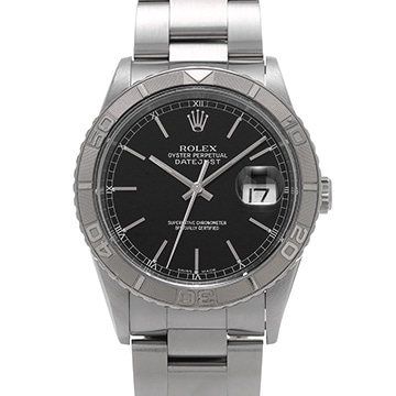 ロレックス デイトジャスト サンダーバード 16264 ブラック メンズ 時計 【中古】【wristwatch】
