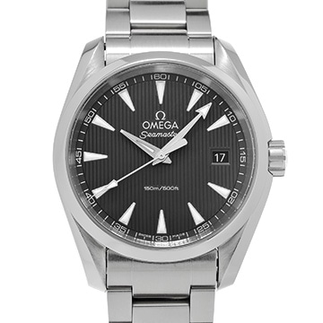 オメガ シーマスター アクアテラ クォーツ 231.10.39.60.06.001 グレー メンズ 時計 【中古】【wristwatch】