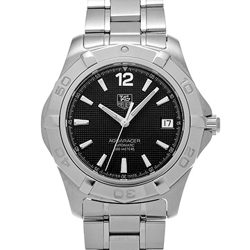 タグ ホイヤー アクアレーサー WAF2110.BA0806 ブラック メンズ 時計 【中古】【wristwatch】