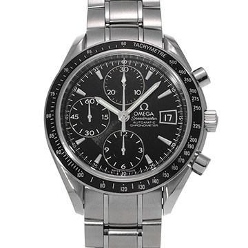 オメガ スピードマスター デイト 3210.50 ブラック メンズ 時計 【中古】【wristwatch】