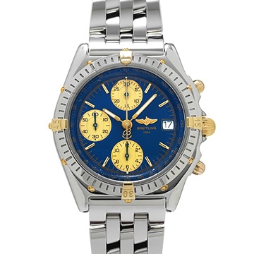 ブライトリング クロノマット ピコロ B136C31PA ブルー/ゴールド メンズ 時計 【中古】【wristwatch】