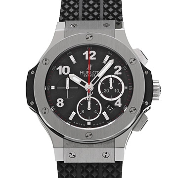 ウブロ ビッグバン スチール 301.SX.130.RX マットブラック メンズ 時計 【中古】【wristwatch】