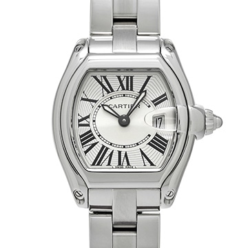 カルティエ ロードスター SM W62016V3 シルバー レディース 時計 【中古】【wristwatch】