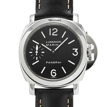 パネライ ルミノールマリーナ PAM00001 ブラック メンズ 時計 【中古】【wristwatch】