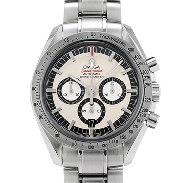 オメガ スピードマスター レジェンド ミハエル・シューマッハ 2005 3506.31 ホワイト/ブラック メンズ 時計 【中古】【wristwatch】