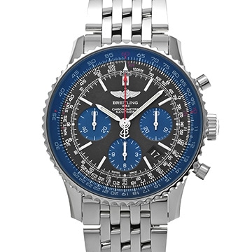ブライトリング ナビタイマー 01 ブルースカイ リミテッド AB012116/BE09 ブラック/ブルー メンズ 時計 【中古】【wristwatch】