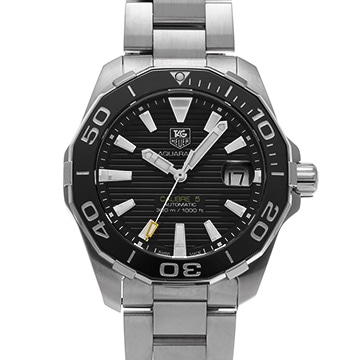 タグ ホイヤー アクアレーサー キャリバー5 WAY211A.BA0928 ブラック メンズ 時計 【中古】【wristwatch】