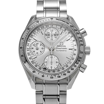 オメガ スピードマスター トリプルカレンダー 3523.30 シルバー メンズ 時計 【中古】【wristwatch】
