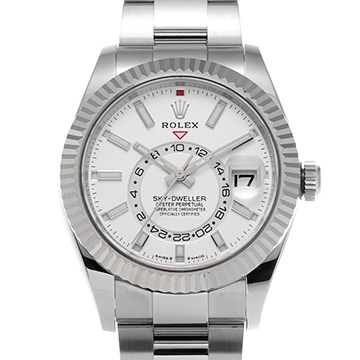 ロレックス スカイドゥエラー 336934 ホワイト メンズ 時計 【中古】【wristwatch】