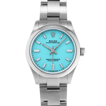 ロレックス オイスターパーペチュアル 31 277200 ターコイズブルー ユニセックス 時計 【中古】【wristwatch】
