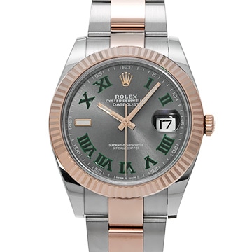 ロレックス デイトジャスト 41 126331 スレート メンズ 時計 【中古】【wristwatch】