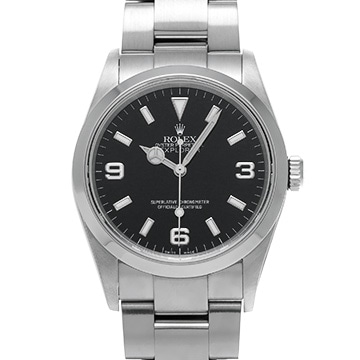 ロレックス エクスプローラー 114270 ブラック メンズ 時計 【中古】【wristwatch】