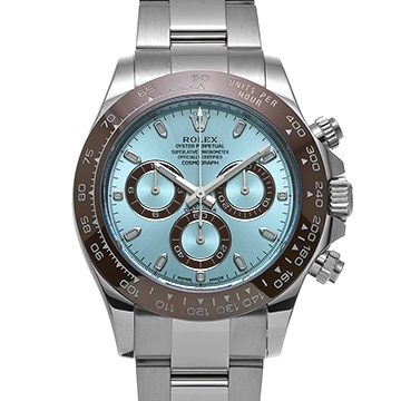 ロレックス コスモグラフ デイトナ 116506 アイスブルー/チェスナットブラウン メンズ 時計 【中古】【wristwatch】